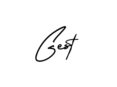 Best and Professional Signature Style for Gest. AmerikaSignatureDemo-Regular Best Signature Style Collection. Gest signature style 3 images and pictures png