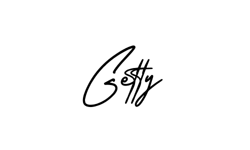 Create a beautiful signature design for name Getty. With this signature (AmerikaSignatureDemo-Regular) fonts, you can make a handwritten signature for free. Getty signature style 3 images and pictures png