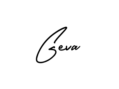 Geva stylish signature style. Best Handwritten Sign (AmerikaSignatureDemo-Regular) for my name. Handwritten Signature Collection Ideas for my name Geva. Geva signature style 3 images and pictures png