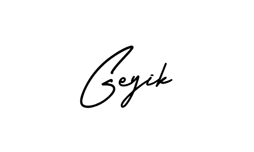 if you are searching for the best signature style for your name Geyik. so please give up your signature search. here we have designed multiple signature styles  using AmerikaSignatureDemo-Regular. Geyik signature style 3 images and pictures png