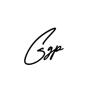 How to make Ggp name signature. Use AmerikaSignatureDemo-Regular style for creating short signs online. This is the latest handwritten sign. Ggp signature style 3 images and pictures png