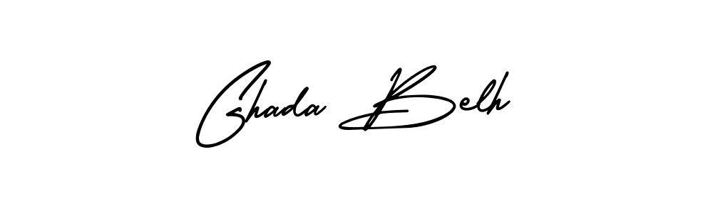 How to make Ghada Belh signature? AmerikaSignatureDemo-Regular is a professional autograph style. Create handwritten signature for Ghada Belh name. Ghada Belh signature style 3 images and pictures png