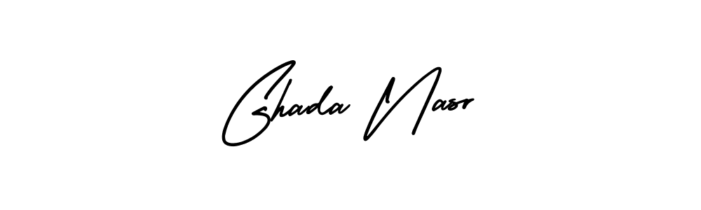 How to Draw Ghada Nasr signature style? AmerikaSignatureDemo-Regular is a latest design signature styles for name Ghada Nasr. Ghada Nasr signature style 3 images and pictures png