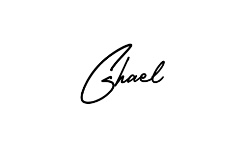 Also we have Ghael name is the best signature style. Create professional handwritten signature collection using AmerikaSignatureDemo-Regular autograph style. Ghael signature style 3 images and pictures png
