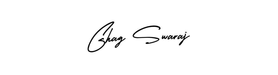 Create a beautiful signature design for name Ghag Swaraj. With this signature (AmerikaSignatureDemo-Regular) fonts, you can make a handwritten signature for free. Ghag Swaraj signature style 3 images and pictures png