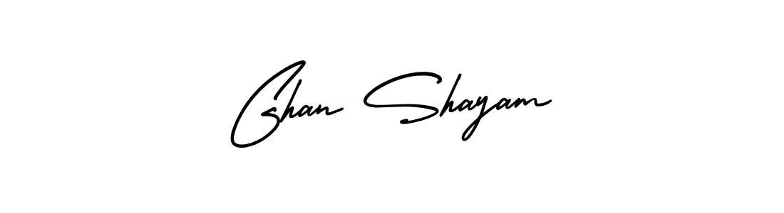 You can use this online signature creator to create a handwritten signature for the name Ghan Shayam. This is the best online autograph maker. Ghan Shayam signature style 3 images and pictures png