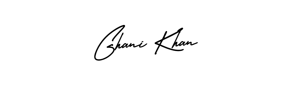 Make a beautiful signature design for name Ghani Khan. Use this online signature maker to create a handwritten signature for free. Ghani Khan signature style 3 images and pictures png