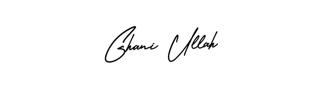 Make a beautiful signature design for name Ghani Ullah. Use this online signature maker to create a handwritten signature for free. Ghani Ullah signature style 3 images and pictures png