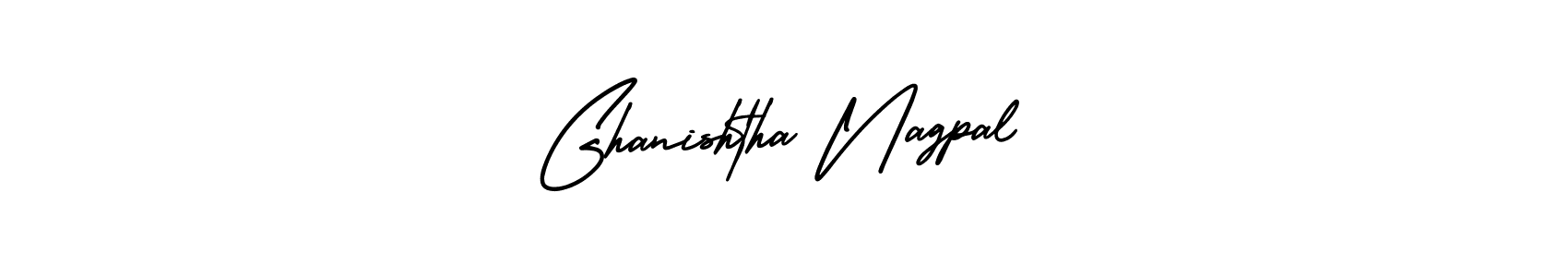 Make a beautiful signature design for name Ghanishtha Nagpal. Use this online signature maker to create a handwritten signature for free. Ghanishtha Nagpal signature style 3 images and pictures png