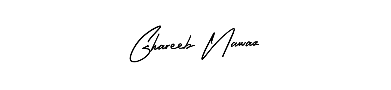 Best and Professional Signature Style for Ghareeb Nawaz. AmerikaSignatureDemo-Regular Best Signature Style Collection. Ghareeb Nawaz signature style 3 images and pictures png