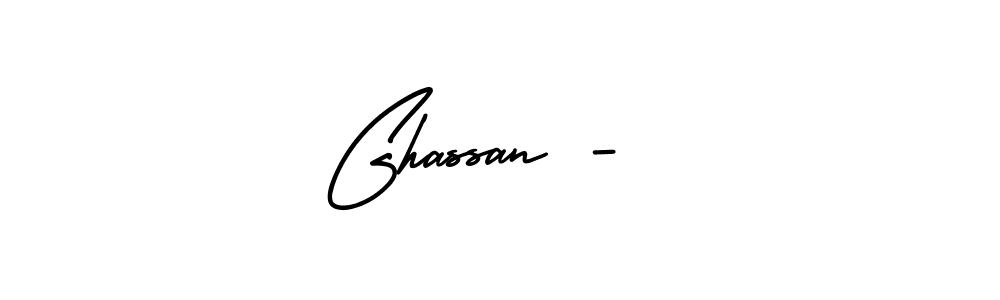 AmerikaSignatureDemo-Regular is a professional signature style that is perfect for those who want to add a touch of class to their signature. It is also a great choice for those who want to make their signature more unique. Get Ghassan -  name to fancy signature for free. Ghassan -  signature style 3 images and pictures png