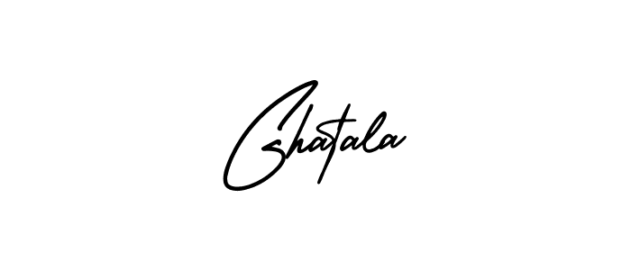 Create a beautiful signature design for name Ghatala. With this signature (AmerikaSignatureDemo-Regular) fonts, you can make a handwritten signature for free. Ghatala signature style 3 images and pictures png