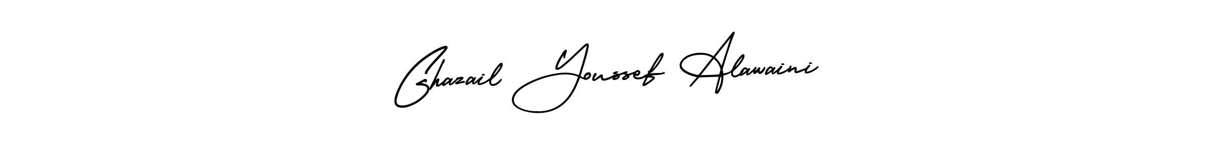 Also we have Ghazail Youssef Alawaini name is the best signature style. Create professional handwritten signature collection using AmerikaSignatureDemo-Regular autograph style. Ghazail Youssef Alawaini signature style 3 images and pictures png