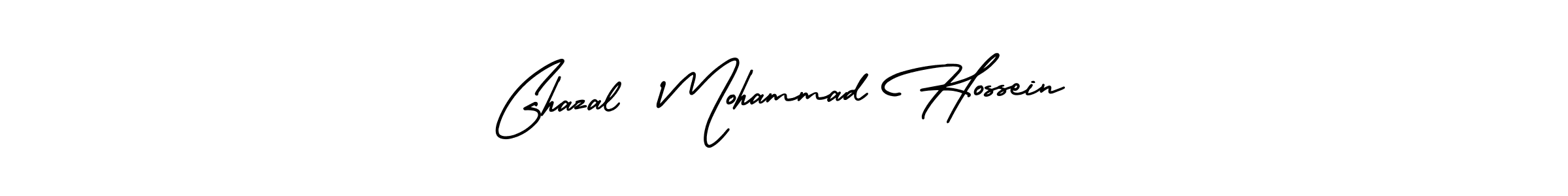 Check out images of Autograph of Ghazal  Mohammad Hossein name. Actor Ghazal  Mohammad Hossein Signature Style. AmerikaSignatureDemo-Regular is a professional sign style online. Ghazal  Mohammad Hossein signature style 3 images and pictures png