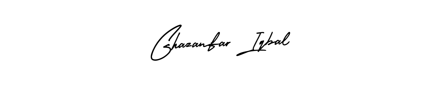 Use a signature maker to create a handwritten signature online. With this signature software, you can design (AmerikaSignatureDemo-Regular) your own signature for name Ghazanfar Iqbal. Ghazanfar Iqbal signature style 3 images and pictures png