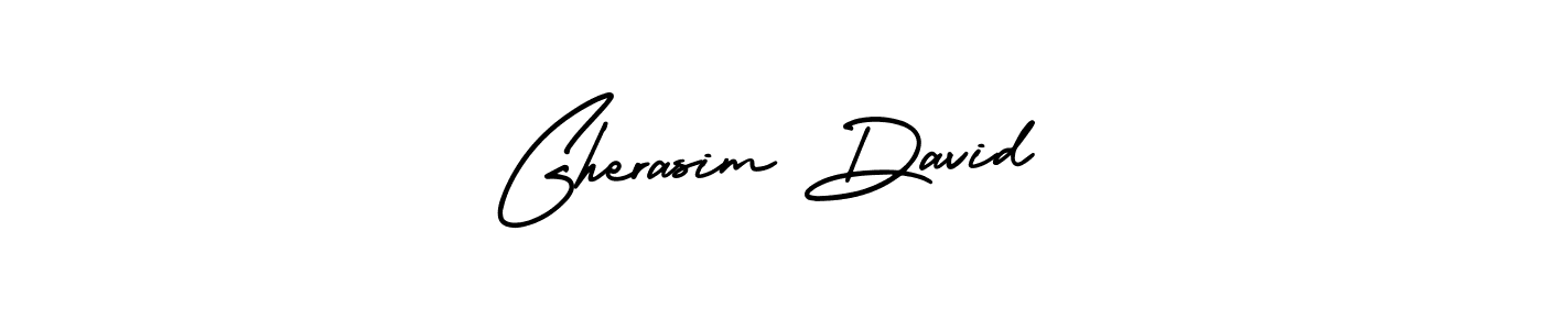 Check out images of Autograph of Gherasim David name. Actor Gherasim David Signature Style. AmerikaSignatureDemo-Regular is a professional sign style online. Gherasim David signature style 3 images and pictures png