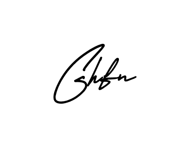 Design your own signature with our free online signature maker. With this signature software, you can create a handwritten (AmerikaSignatureDemo-Regular) signature for name Ghfn. Ghfn signature style 3 images and pictures png