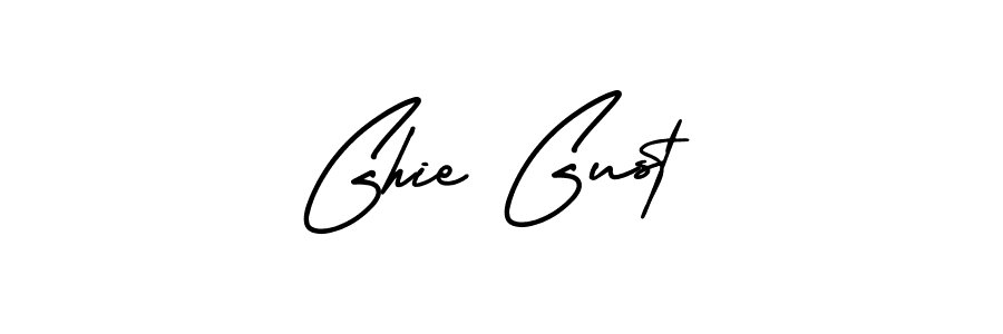 Also we have Ghie Gust name is the best signature style. Create professional handwritten signature collection using AmerikaSignatureDemo-Regular autograph style. Ghie Gust signature style 3 images and pictures png