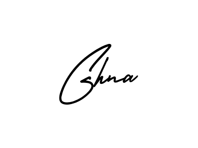 Also we have Ghna name is the best signature style. Create professional handwritten signature collection using AmerikaSignatureDemo-Regular autograph style. Ghna signature style 3 images and pictures png