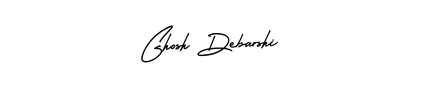 Create a beautiful signature design for name Ghosh Debarshi. With this signature (AmerikaSignatureDemo-Regular) fonts, you can make a handwritten signature for free. Ghosh Debarshi signature style 3 images and pictures png