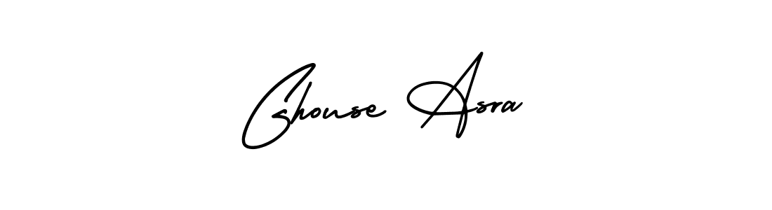 Design your own signature with our free online signature maker. With this signature software, you can create a handwritten (AmerikaSignatureDemo-Regular) signature for name Ghouse Asra. Ghouse Asra signature style 3 images and pictures png