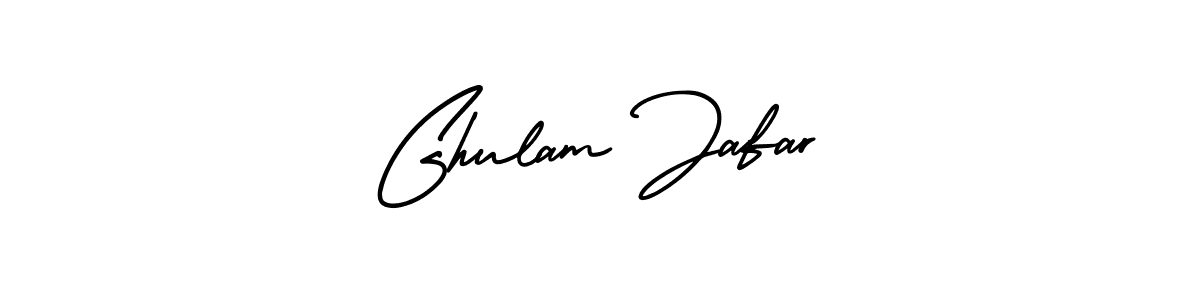 Make a short Ghulam Jafar signature style. Manage your documents anywhere anytime using AmerikaSignatureDemo-Regular. Create and add eSignatures, submit forms, share and send files easily. Ghulam Jafar signature style 3 images and pictures png