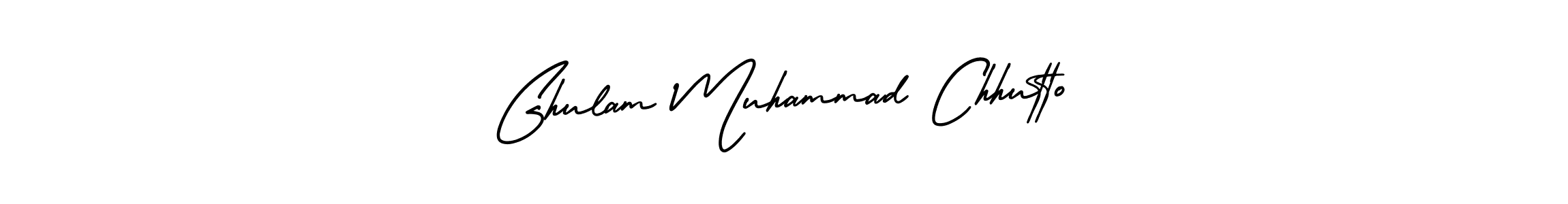 AmerikaSignatureDemo-Regular is a professional signature style that is perfect for those who want to add a touch of class to their signature. It is also a great choice for those who want to make their signature more unique. Get Ghulam Muhammad Chhutto name to fancy signature for free. Ghulam Muhammad Chhutto signature style 3 images and pictures png
