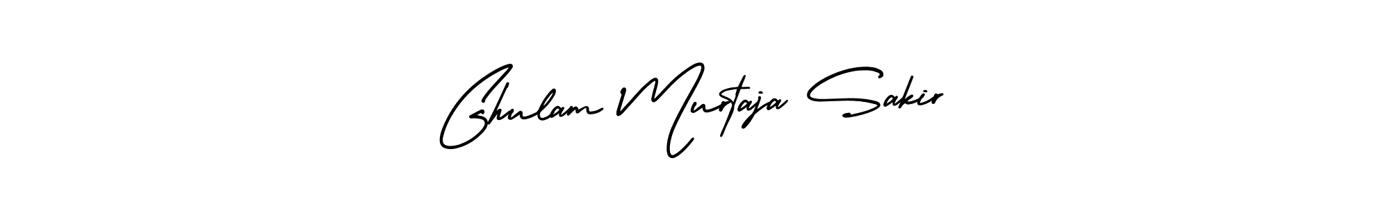 Also You can easily find your signature by using the search form. We will create Ghulam Murtaja Sakir name handwritten signature images for you free of cost using AmerikaSignatureDemo-Regular sign style. Ghulam Murtaja Sakir signature style 3 images and pictures png