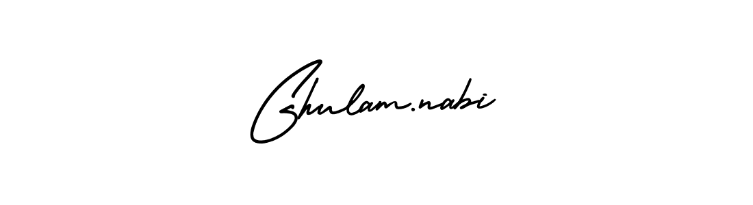 How to make Ghulam.nabi signature? AmerikaSignatureDemo-Regular is a professional autograph style. Create handwritten signature for Ghulam.nabi name. Ghulam.nabi signature style 3 images and pictures png