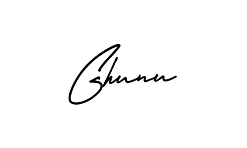 The best way (AmerikaSignatureDemo-Regular) to make a short signature is to pick only two or three words in your name. The name Ghunu include a total of six letters. For converting this name. Ghunu signature style 3 images and pictures png