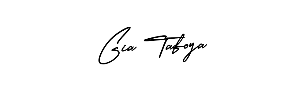 How to Draw Gia Tafoya signature style? AmerikaSignatureDemo-Regular is a latest design signature styles for name Gia Tafoya. Gia Tafoya signature style 3 images and pictures png