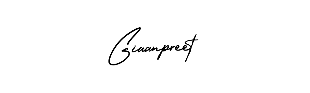 Use a signature maker to create a handwritten signature online. With this signature software, you can design (AmerikaSignatureDemo-Regular) your own signature for name Giaanpreet. Giaanpreet signature style 3 images and pictures png