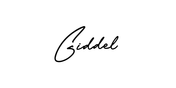 Best and Professional Signature Style for Giddel. AmerikaSignatureDemo-Regular Best Signature Style Collection. Giddel signature style 3 images and pictures png