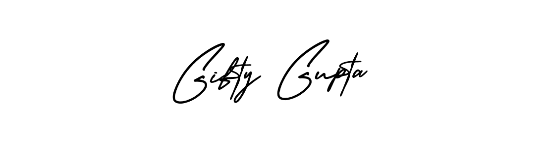 Also we have Gifty Gupta name is the best signature style. Create professional handwritten signature collection using AmerikaSignatureDemo-Regular autograph style. Gifty Gupta signature style 3 images and pictures png