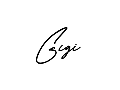 Gigi stylish signature style. Best Handwritten Sign (AmerikaSignatureDemo-Regular) for my name. Handwritten Signature Collection Ideas for my name Gigi. Gigi signature style 3 images and pictures png