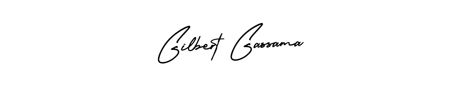 How to Draw Gilbert Gassama signature style? AmerikaSignatureDemo-Regular is a latest design signature styles for name Gilbert Gassama. Gilbert Gassama signature style 3 images and pictures png