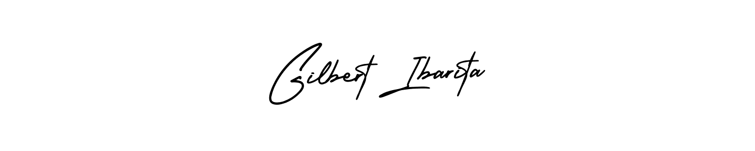 Check out images of Autograph of Gilbert Ibarita name. Actor Gilbert Ibarita Signature Style. AmerikaSignatureDemo-Regular is a professional sign style online. Gilbert Ibarita signature style 3 images and pictures png