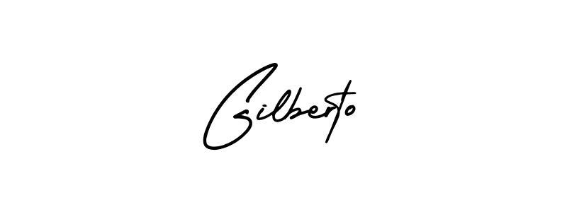 How to Draw Gilberto signature style? AmerikaSignatureDemo-Regular is a latest design signature styles for name Gilberto. Gilberto signature style 3 images and pictures png