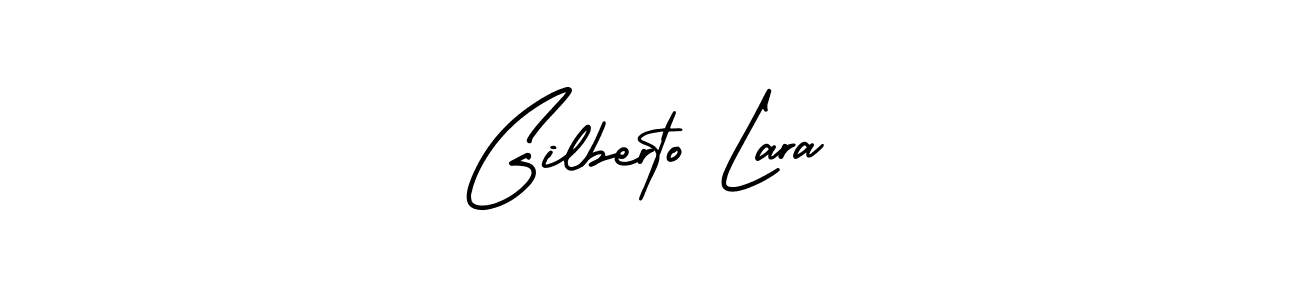 How to make Gilberto Lara signature? AmerikaSignatureDemo-Regular is a professional autograph style. Create handwritten signature for Gilberto Lara name. Gilberto Lara signature style 3 images and pictures png