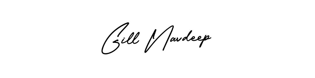 AmerikaSignatureDemo-Regular is a professional signature style that is perfect for those who want to add a touch of class to their signature. It is also a great choice for those who want to make their signature more unique. Get Gill Navdeep name to fancy signature for free. Gill Navdeep signature style 3 images and pictures png