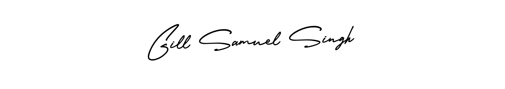 AmerikaSignatureDemo-Regular is a professional signature style that is perfect for those who want to add a touch of class to their signature. It is also a great choice for those who want to make their signature more unique. Get Gill Samuel Singh name to fancy signature for free. Gill Samuel Singh signature style 3 images and pictures png