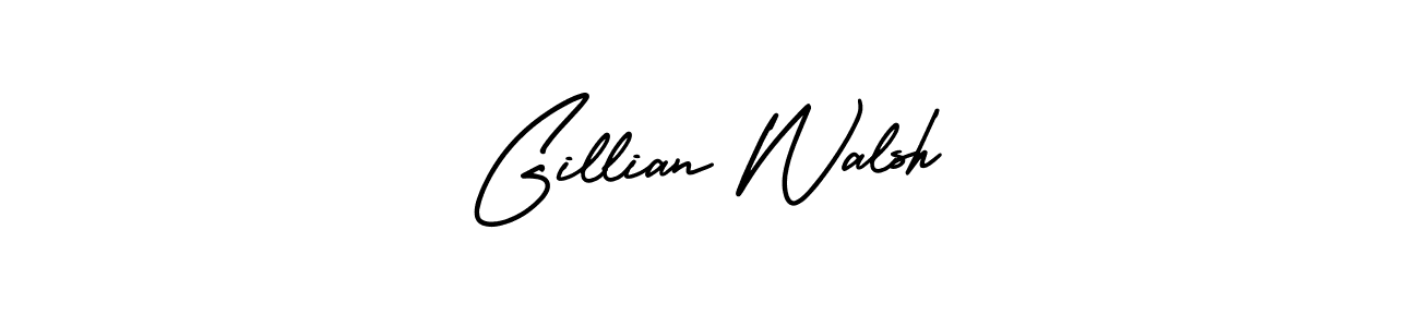 How to make Gillian Walsh signature? AmerikaSignatureDemo-Regular is a professional autograph style. Create handwritten signature for Gillian Walsh name. Gillian Walsh signature style 3 images and pictures png