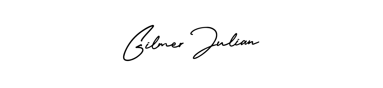 if you are searching for the best signature style for your name Gilmer Julian. so please give up your signature search. here we have designed multiple signature styles  using AmerikaSignatureDemo-Regular. Gilmer Julian signature style 3 images and pictures png