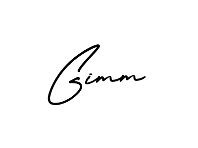 if you are searching for the best signature style for your name Gimm. so please give up your signature search. here we have designed multiple signature styles  using AmerikaSignatureDemo-Regular. Gimm signature style 3 images and pictures png