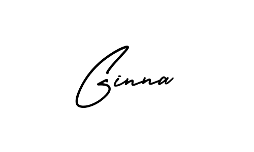 You should practise on your own different ways (AmerikaSignatureDemo-Regular) to write your name (Ginna) in signature. don't let someone else do it for you. Ginna signature style 3 images and pictures png