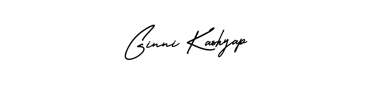 AmerikaSignatureDemo-Regular is a professional signature style that is perfect for those who want to add a touch of class to their signature. It is also a great choice for those who want to make their signature more unique. Get Ginni Kashyap name to fancy signature for free. Ginni Kashyap signature style 3 images and pictures png