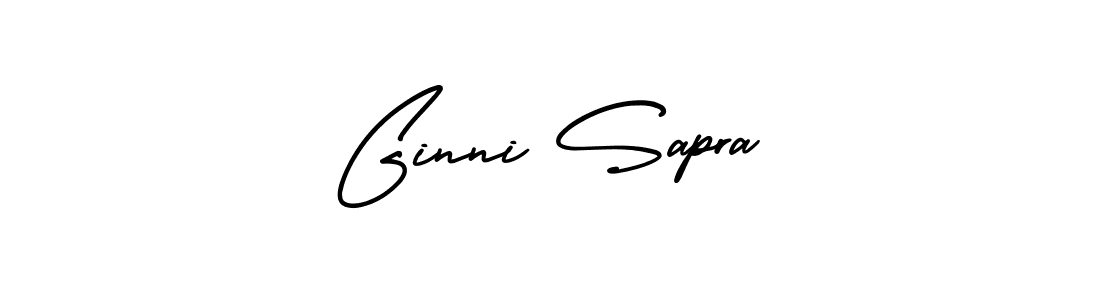 This is the best signature style for the Ginni Sapra name. Also you like these signature font (AmerikaSignatureDemo-Regular). Mix name signature. Ginni Sapra signature style 3 images and pictures png