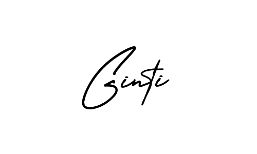 if you are searching for the best signature style for your name Ginti. so please give up your signature search. here we have designed multiple signature styles  using AmerikaSignatureDemo-Regular. Ginti signature style 3 images and pictures png