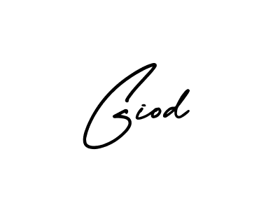 Giod stylish signature style. Best Handwritten Sign (AmerikaSignatureDemo-Regular) for my name. Handwritten Signature Collection Ideas for my name Giod. Giod signature style 3 images and pictures png