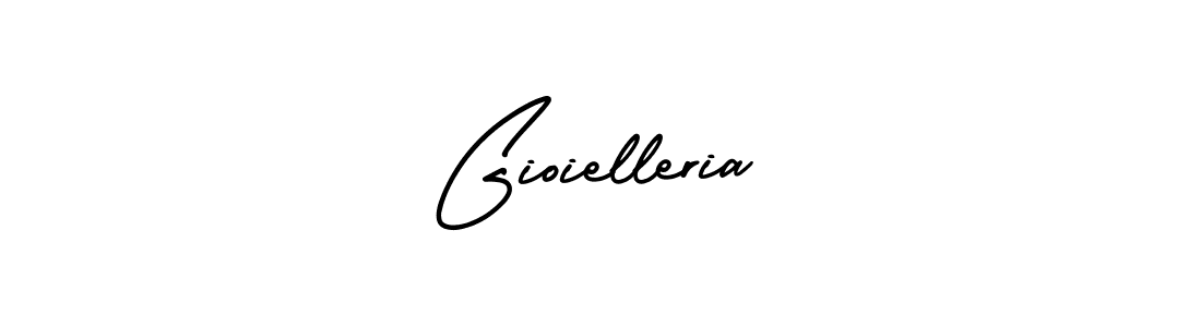 The best way (AmerikaSignatureDemo-Regular) to make a short signature is to pick only two or three words in your name. The name Gioielleria include a total of six letters. For converting this name. Gioielleria signature style 3 images and pictures png